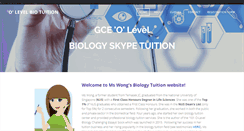 Desktop Screenshot of biologytuition.net